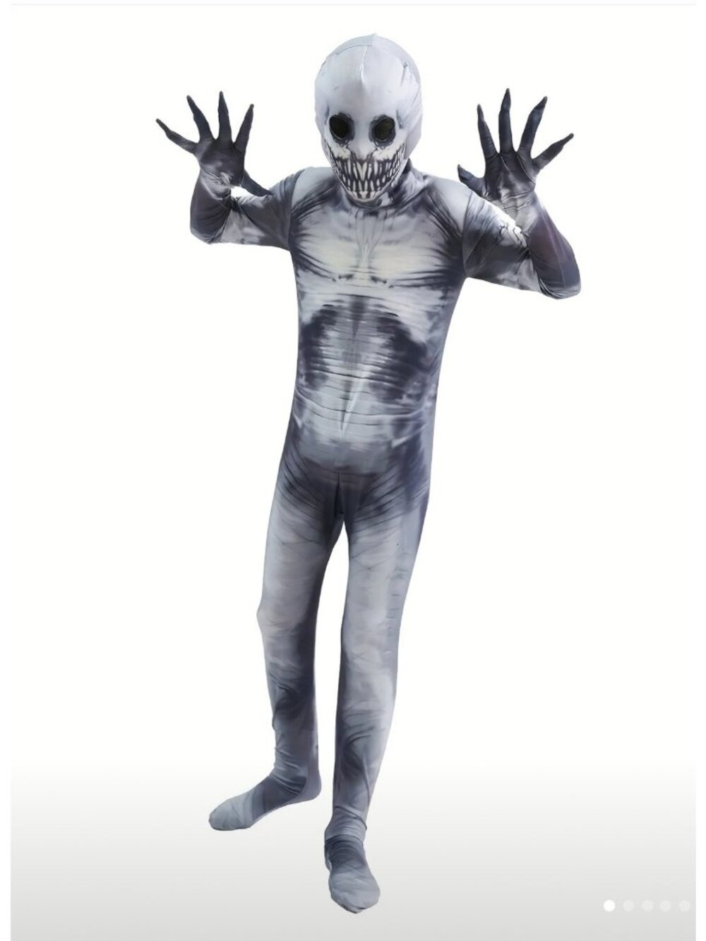 Kids Skeleton Costume – Size Large – Great Condition